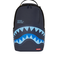 SPRAYGROUND® BACKPACK SHARK CENTRAL MIDNIGHT BLUE DLXSV BACKPACK