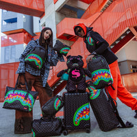 SPRAYGROUND® POUCHETTE SLIME TAKEOVER CROSSOVER CLUTCH