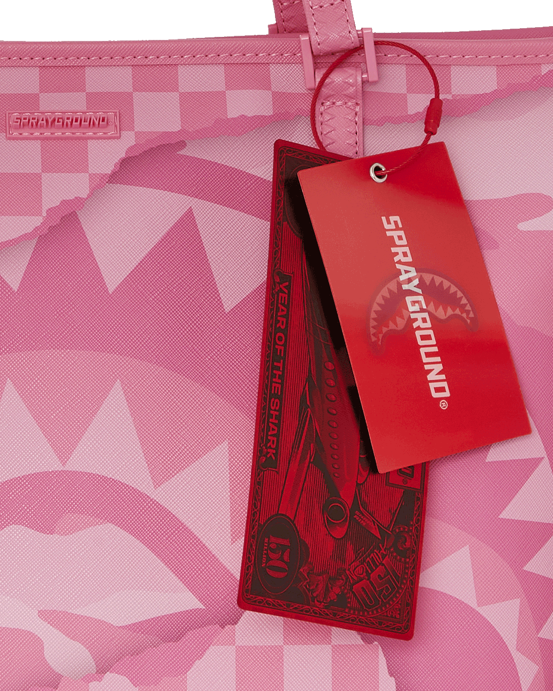 SPRAYGROUND® TOTE PINK 3AM RIPTIDE TOTE