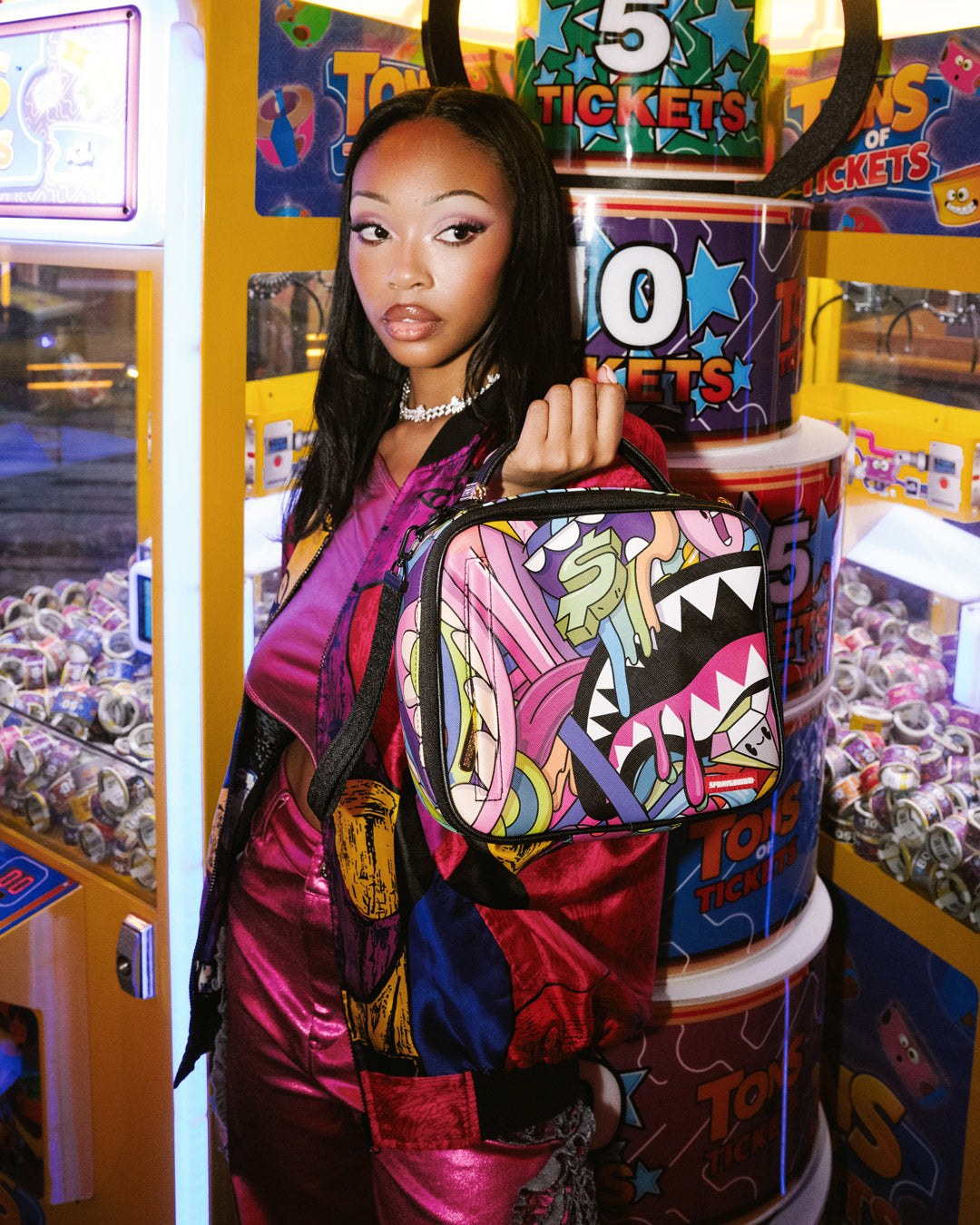 SPRAYGROUND® SNACK PACK TRIPPIN DAILY LUNCHBOX