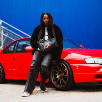 SPRAYGROUND® DUFFLE UNFINISHED SHARK MINI DUFFLE