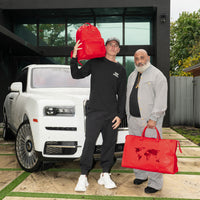 SPRAYGROUND® BACKPACK JAMES GLOBAL RED CHATEAU BACKPACK