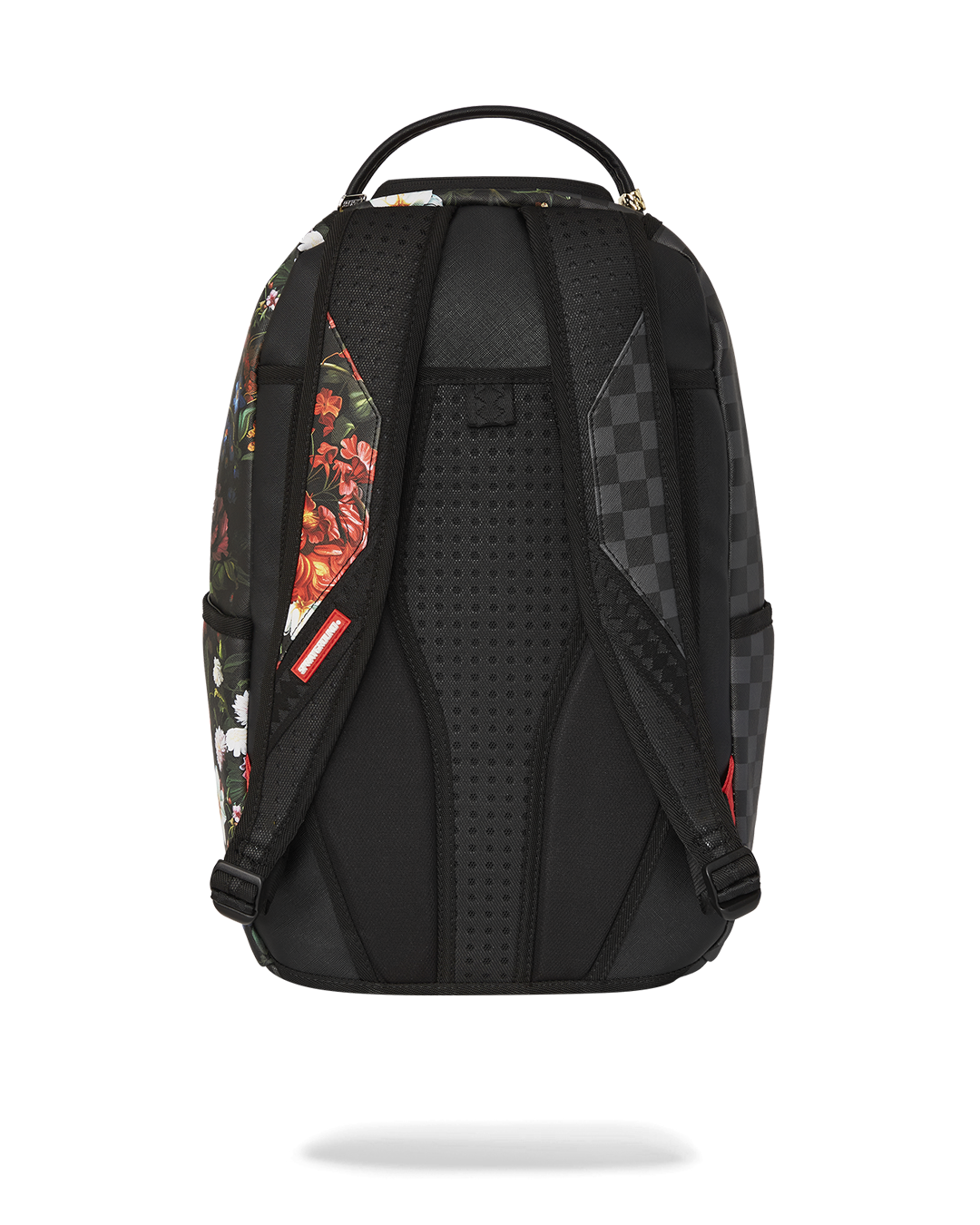 SPRAYGROUND® BACKPACK SPLIT PINK FLORAL CHECK DLXSV BACKPACK