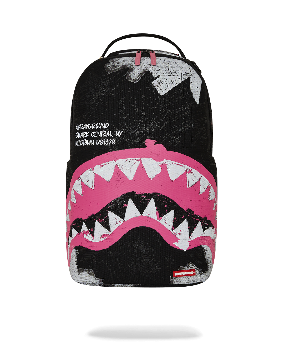 SPRAYGROUND® BACKPACK SHARK CENTRAL SORBET HAND PAINTED DLX-COTTON BACKPACK
