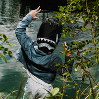SPRAYGROUND® BACKPACK SHARK CENTRAL HAZARD PAY DLXS BACKPACK