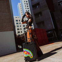 SPRAYGROUND® LUGGAGE SLIME TAKEOVER HARD SHELL CARRY-ON LUGGAGE
