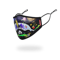 SPRAYGROUND® FASHION MASK ADULT ASTRO PARTY FORM-FITTING FACE MASK