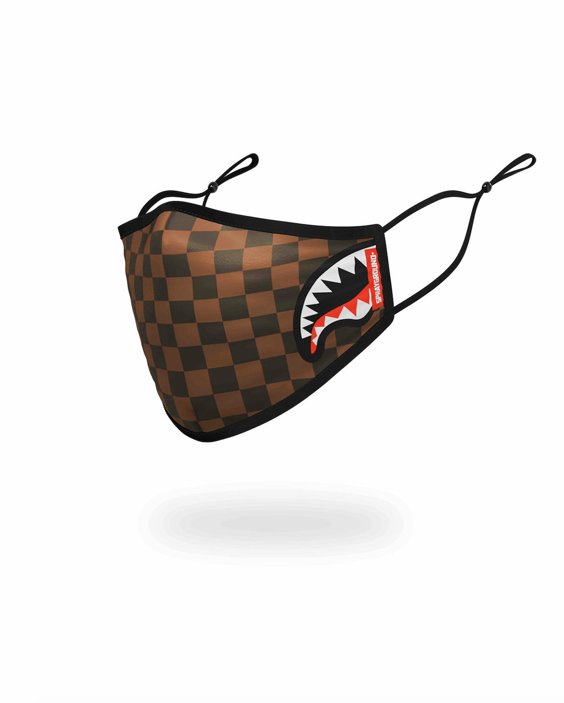 SPRAYGROUND® FASHION MASK ADULT SHARKS IN PARIS (SIDE SHARK) FORM-FITTING FACE MASK