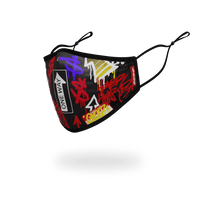 SPRAYGROUND® FASHION MASK ADULT ONE WAY FORM-FITTING FACE MASK