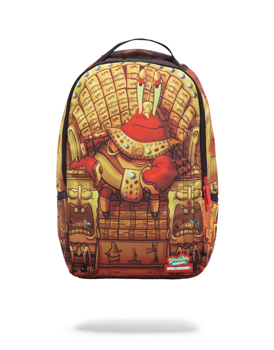 Sprayground spongebob money sales krabs 2.0 backpack