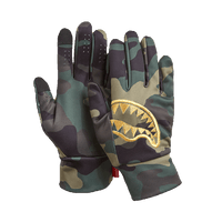 SPRAYGROUND® GLOVES GOLD STENCIL CAMO GLOVES