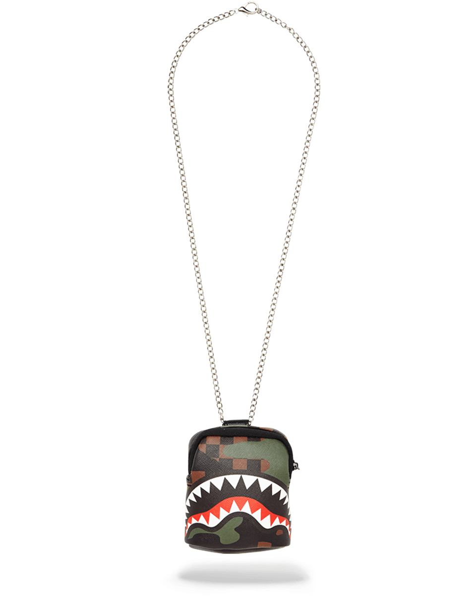SHARKS IN PARIS (CAMO EDITION) BACKPACK CHAIN – SPRAYGROUND®