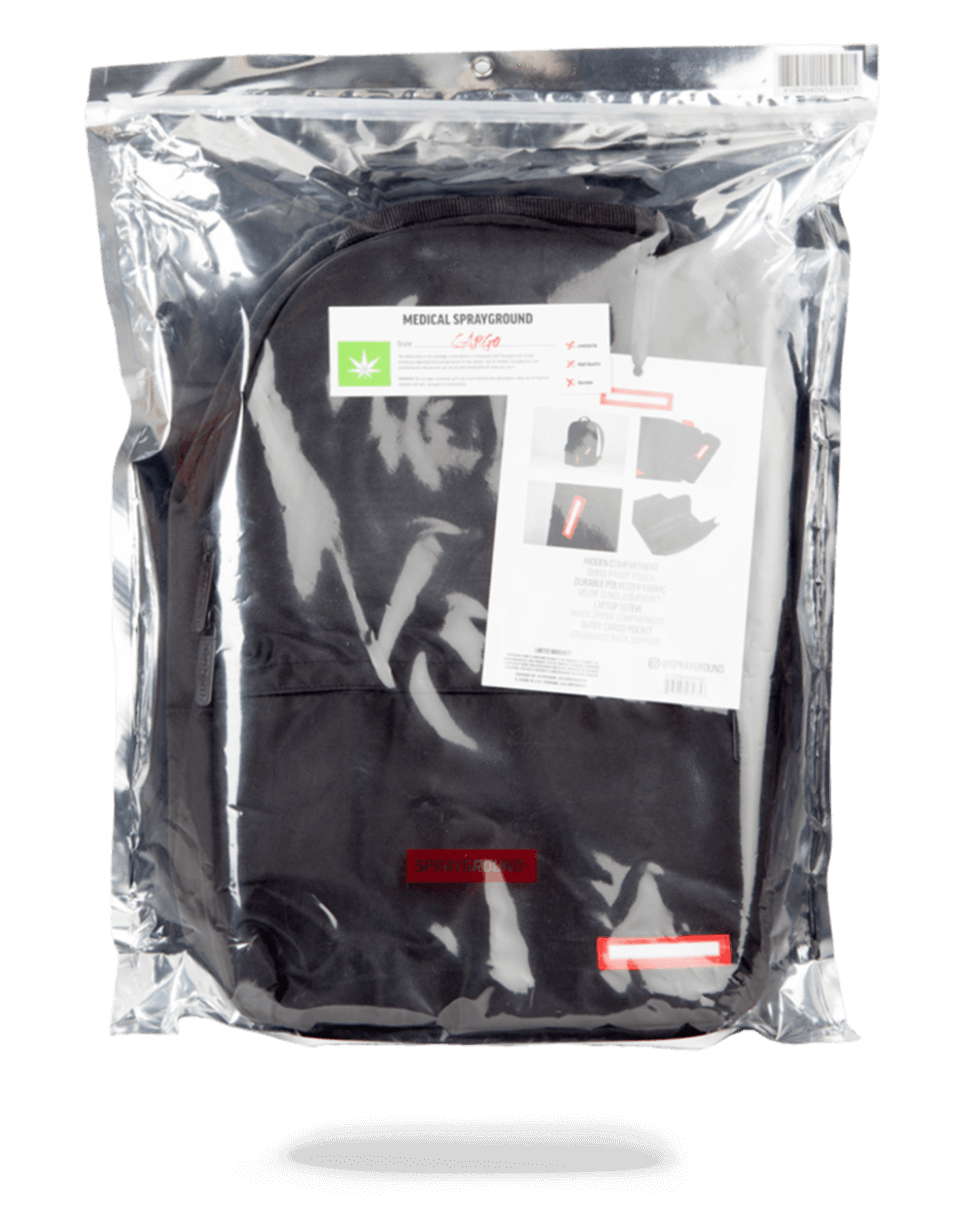 What materials are used in Sprayground backpacks?