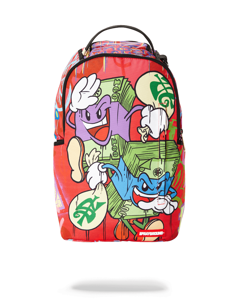 Sprayground money on the run backpack Clearance