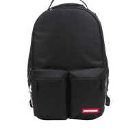 SPRAYGROUND® BACKPACK DOUBLE CARGO SIDE SHARK (BLACK)