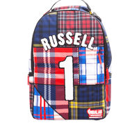 SPRAYGROUND® BACKPACK NBALAB D'ANGELO RUSSELL: PLAID JERSEY