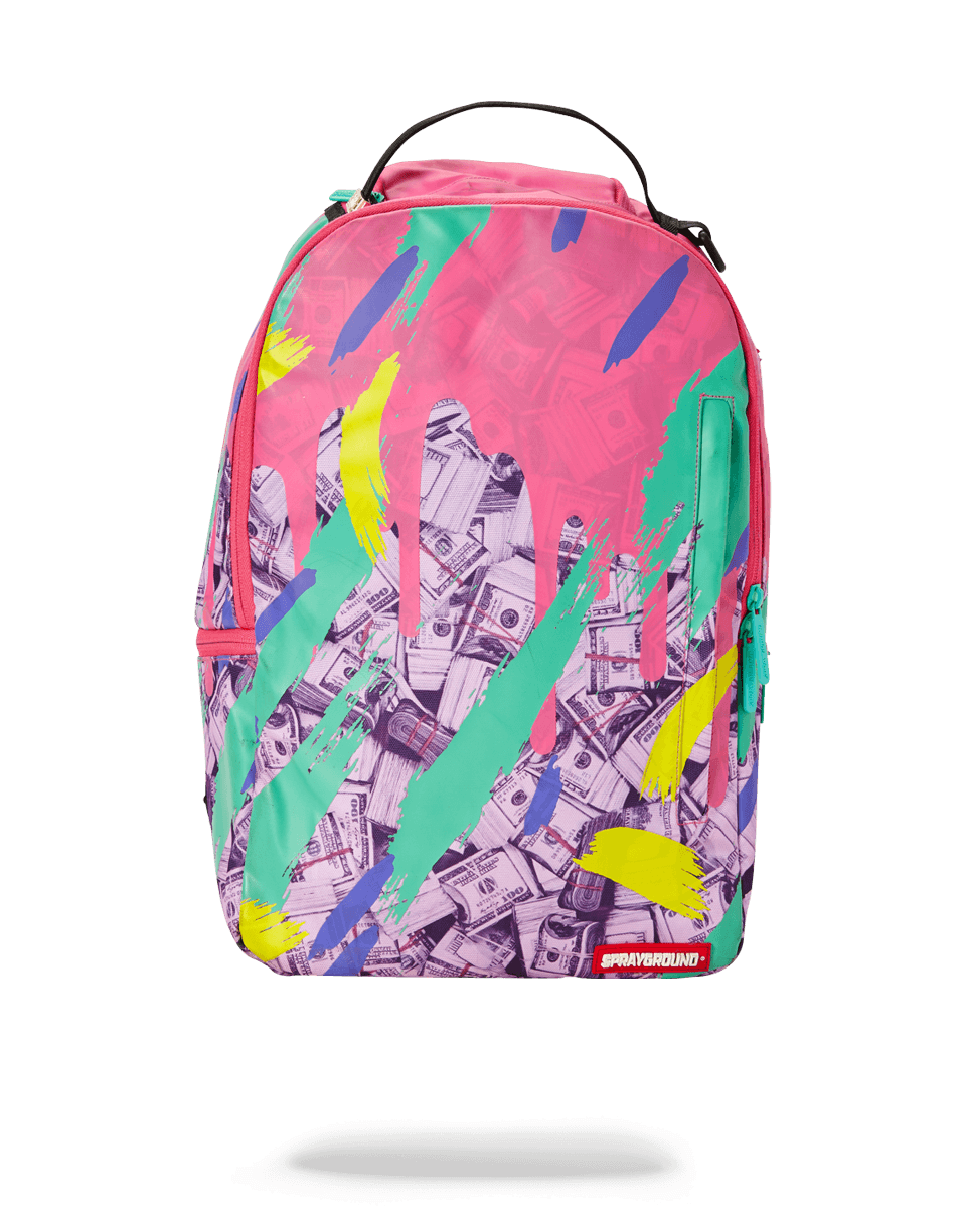 MONEY PINK CAMO DRIP SPRAYGROUND
