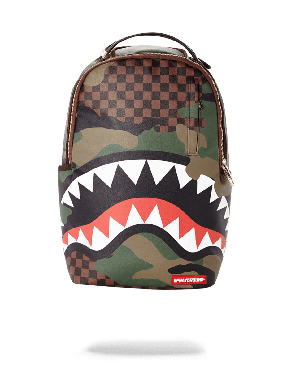 CAMO DRIP SHARKS IN PARIS BACKPACK (DLXV) – SPRAYGROUND®