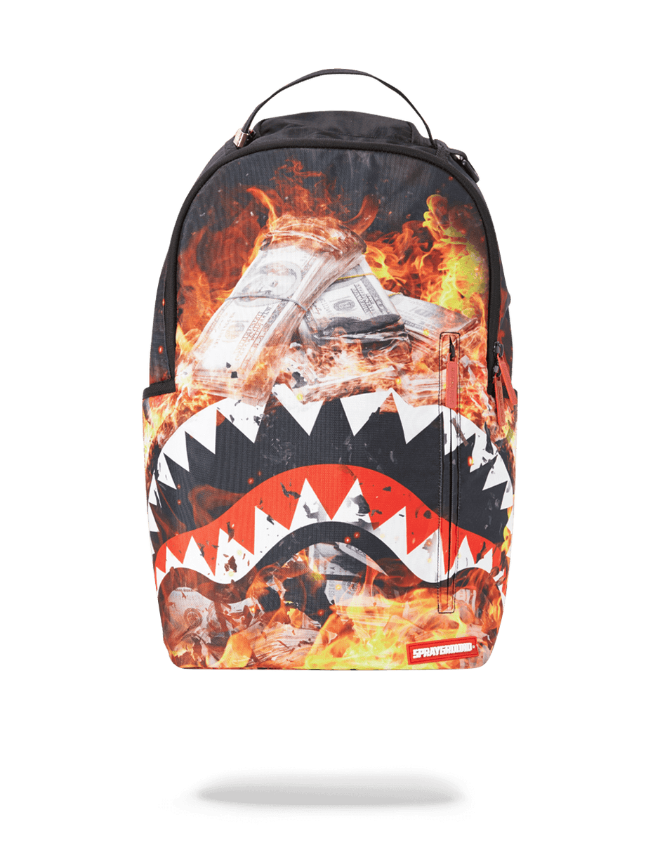 Sprayground Fire Money Shark Backpack – NYCMode