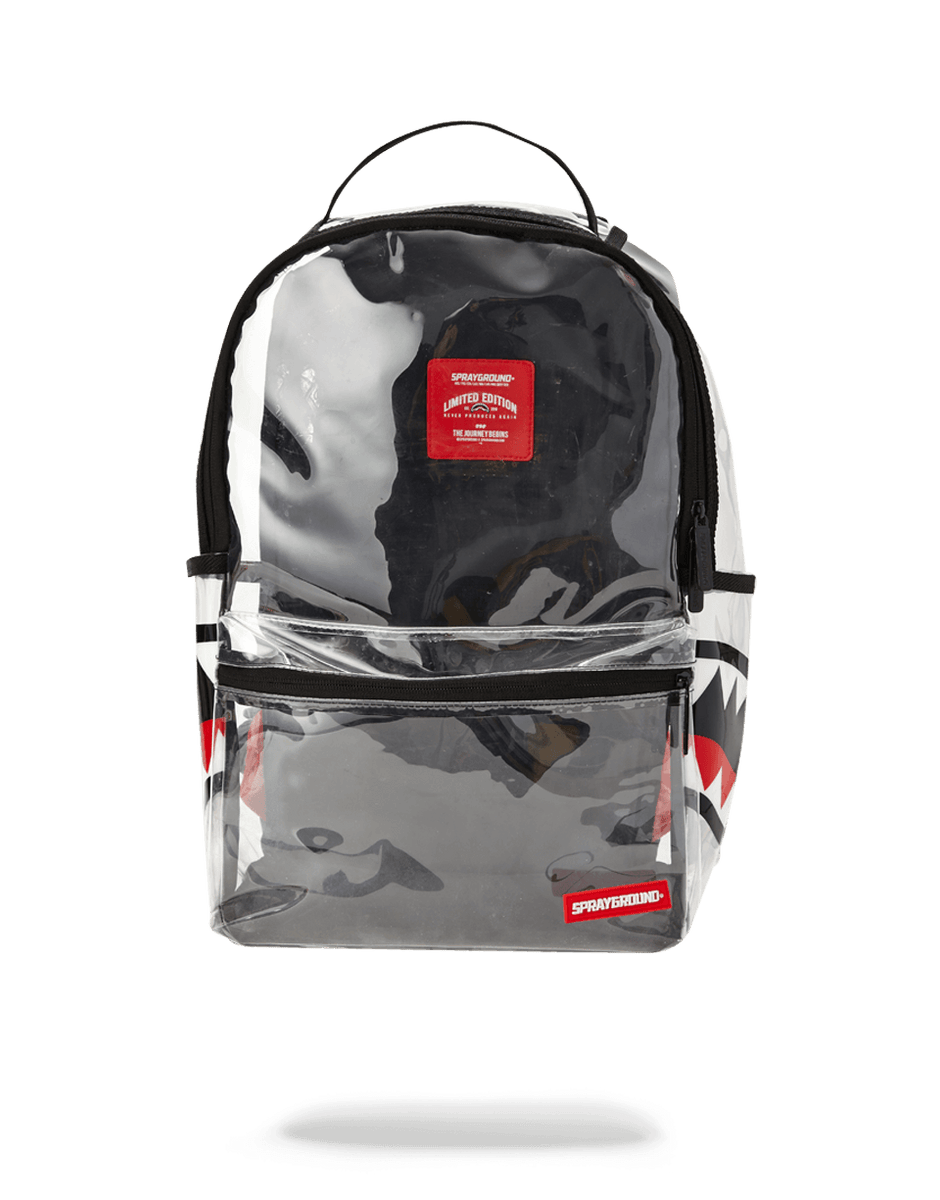 Clear clearance sprayground bookbag