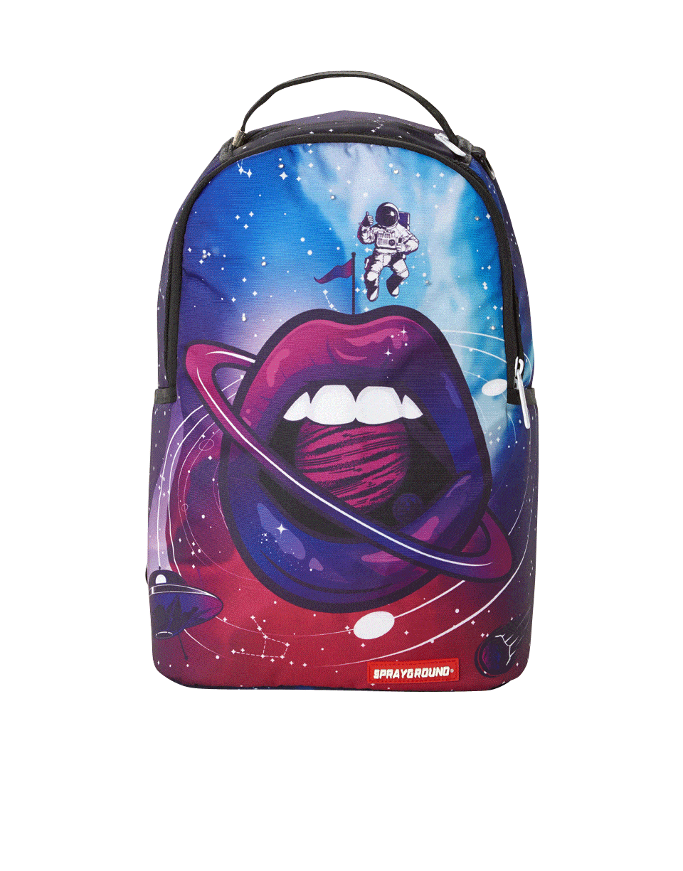 Sprayground backpack with lips best sale