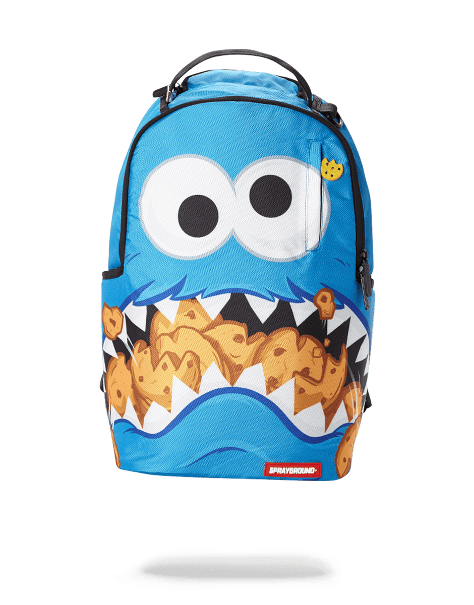 Sprayground cookie monster shark backpack Clearance