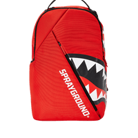 SPRAYGROUND® BACKPACK ANGLED SHARK (RED)