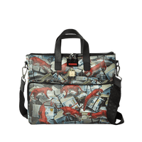 SPRAYGROUND® TRAVELCASE RED LEOPARD MONEY TRAVEL CASE