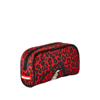 SPRAYGROUND® PENCIL CASE RED LEOPARD LIPS PENCIL CASE