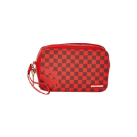 SPRAYGROUND® TOILETRY SHARKS IN PARIS RED TOILETRY AKA MONEY BAGS