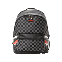 SPRAYGROUND® BACKPACK SHARKS IN PARIS (BLACK CHECKERED EDITION)
