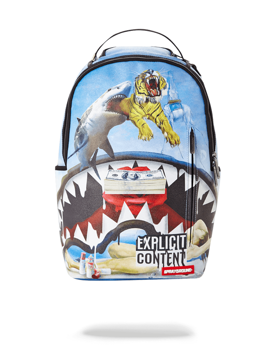 Sprayground tiger shark backpack Outlet