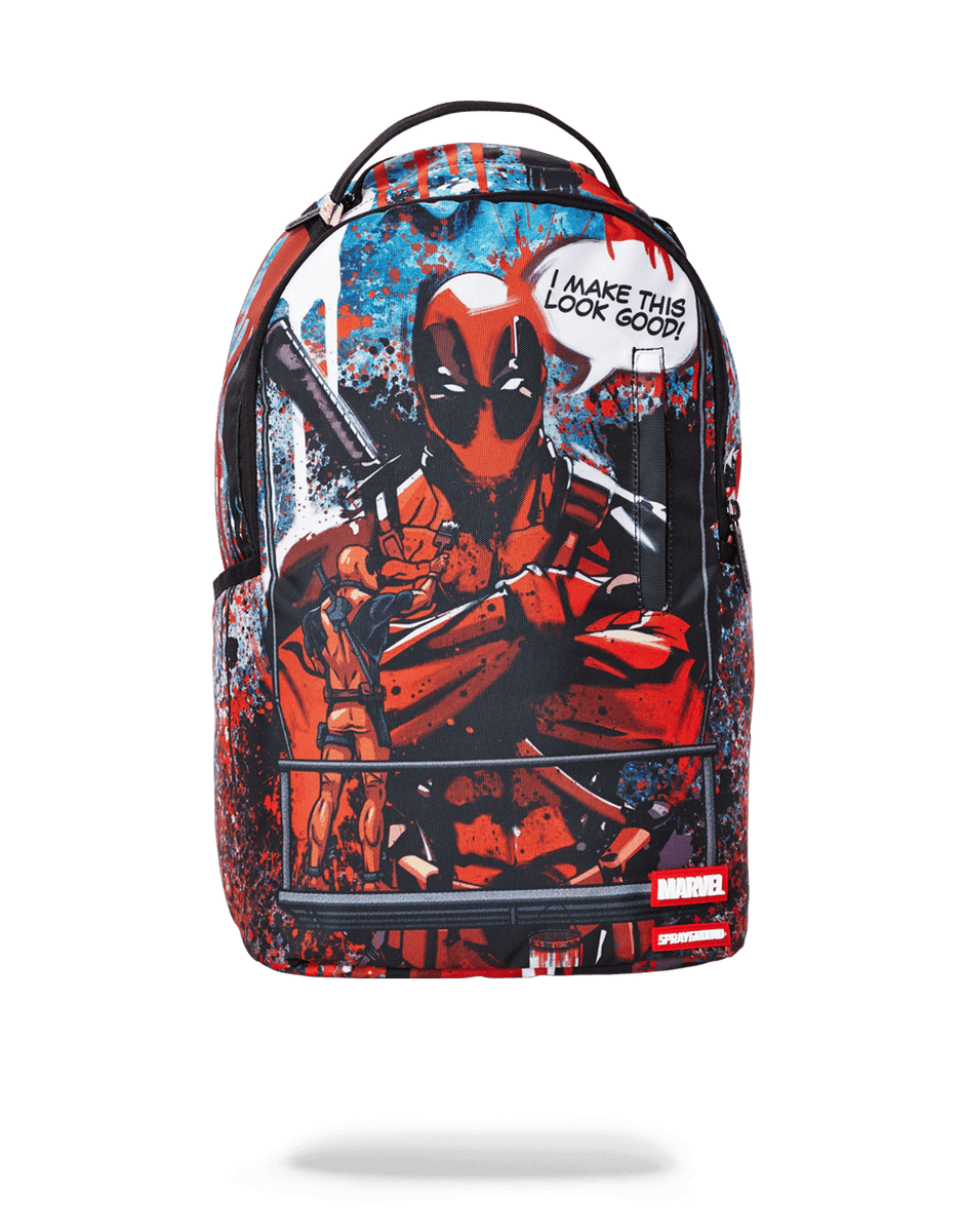 deadpool hello kitty backpack for sale PAINTING DEADPOOL – SPRAYGROUND® Treble Hook 3 weeks in Japan/Korea 1 small front pocket Color:Ghost Walleye (TRO Exclusive)*