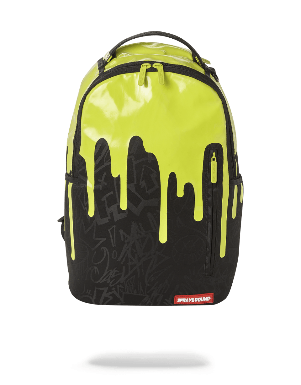 GREEN NEON DRIP BACKPACK (ONE OF ONE)