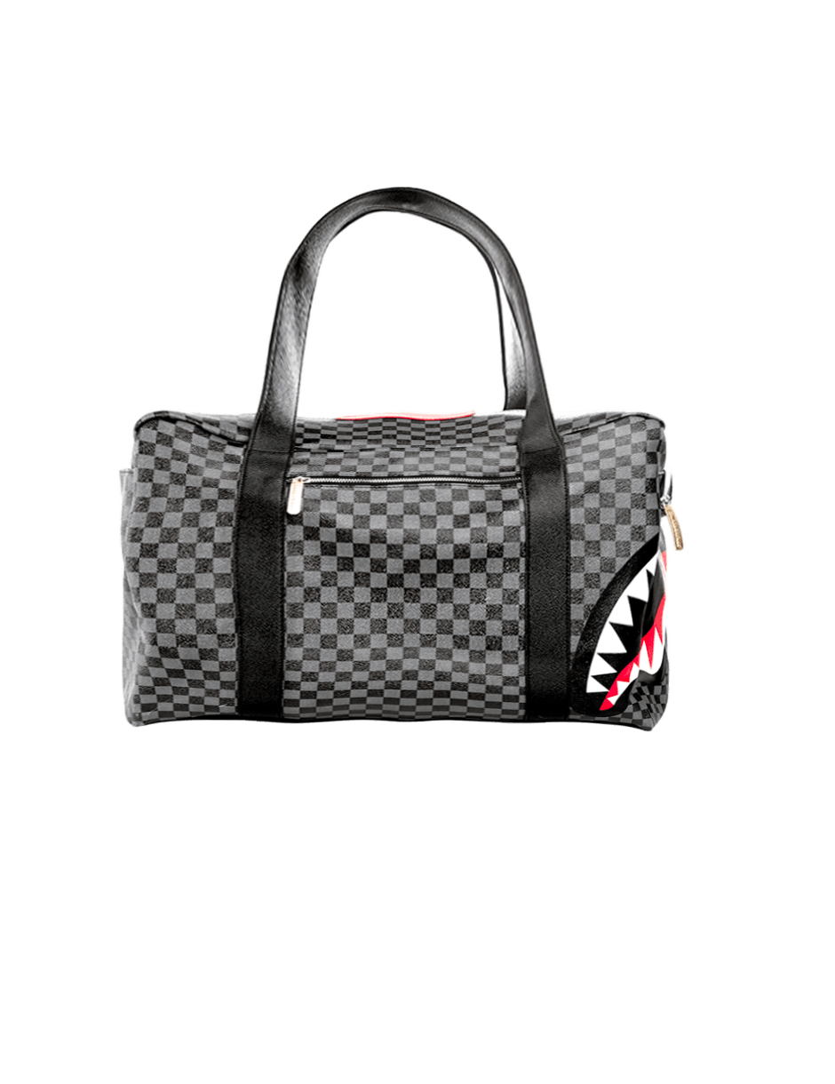 Sprayground Burnt Sharks In Paris Duffel Bag in Black for Men