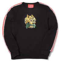 SPRAYGROUND® APPAREL SHARKTRACK TIGER MONEY CREWNECK