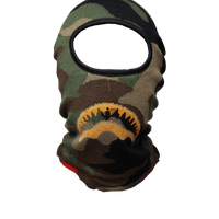 SPRAYGROUND® SKI MASK GOLD KNIT SHARK MOUTH SKI MASK