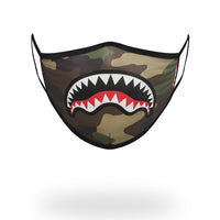 SPRAYGROUND® FASHION MASK CAMO SHARKMOUTH FORM-FITTING MASK