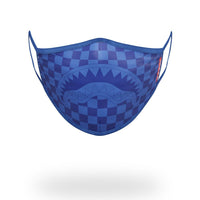 SPRAYGROUND® FASHION MASK SHARKS IN PARIS (BLUE) FORM-FITTING MASK