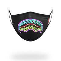 SPRAYGROUND® FASHION MASK NEON SHARK FORM-FITTING MASK