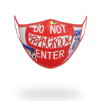 SPRAYGROUND® FASHION MASK DO NOT ENTER FORM-FITTING MASK