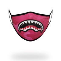 SPRAYGROUND® FASHION MASK PINK ANIME SHARK FORM-FITTING MASK