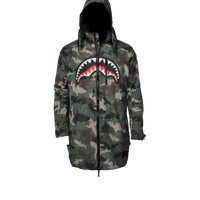 SPRAYGROUND® OUTERWEAR CAMO SHARK PARATROOPER JACKET
