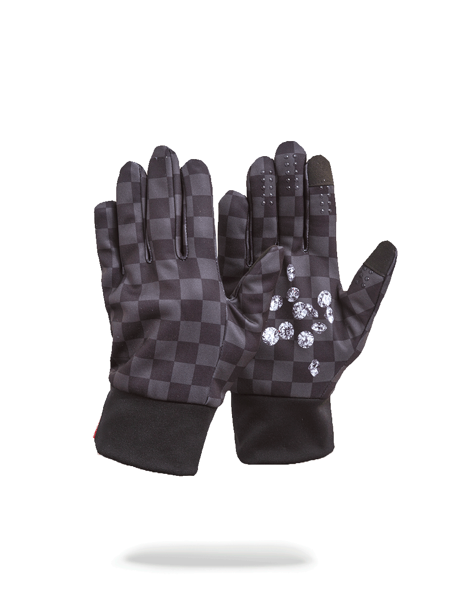 SPRAYGROUND® GLOVES DIAMONDS IN PALM GLOVES