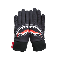 SPRAYGROUND® GLOVES BLACK SHARK MOUTH GLOVES