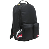SPRAYGROUND® BACKPACK DOUBLE CARGO SIDE SHARK (BLACK)