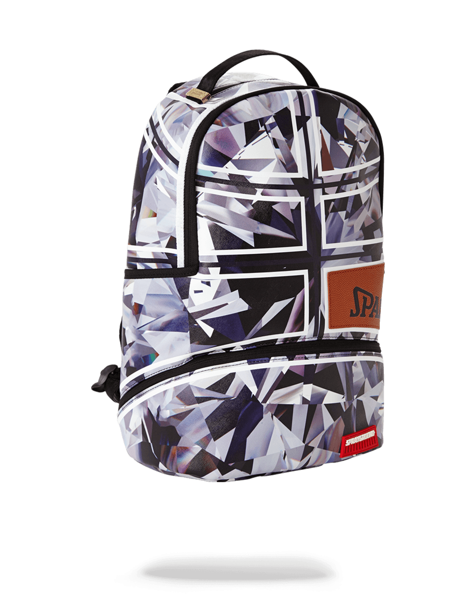 SPRAYGROUND® BACKPACK SPALDING X SPRAYGROUND ONE MILLION KARAT DIAMOND BACKPACK