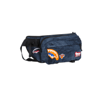 SPRAYGROUND® CROSS BODY NBALAB KNICKS DENIM SHARK CROSSBODY