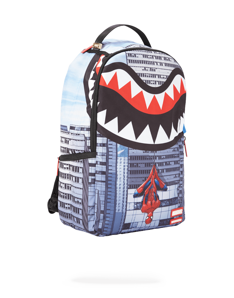 SPRAYGROUND® BACKPACK SPIDERMAN UPSIDE DOWN SHARK