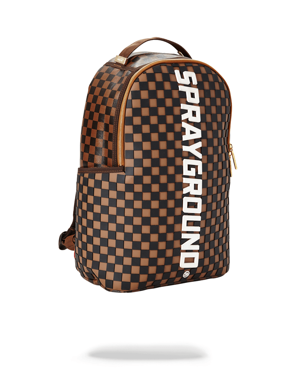 3D MOLDED RUBBER CHECKERED LOGO SPRAYGROUND